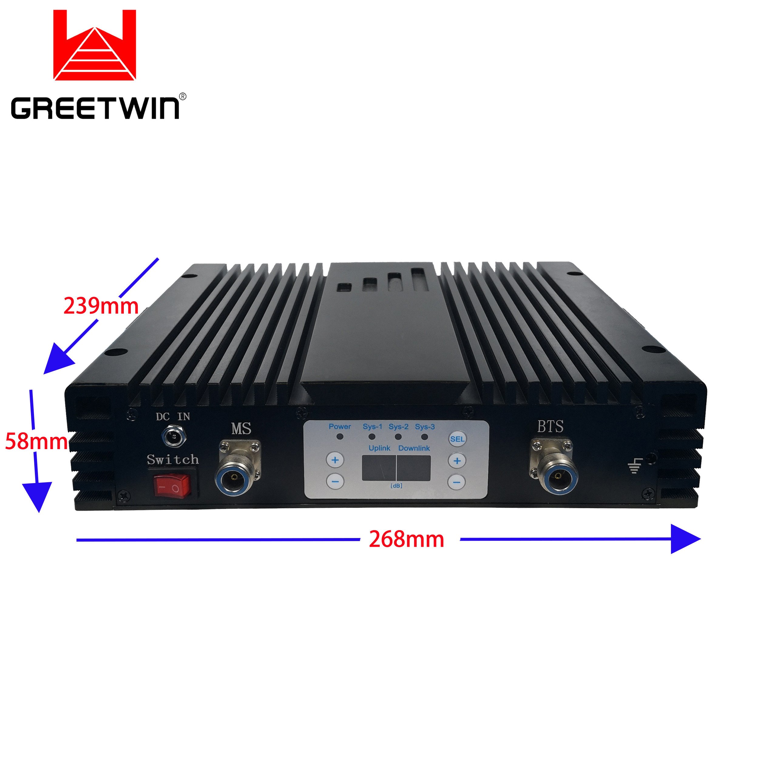 Dual Band GSM900MHz DCS1800MHz 2G 3G 4G Mobile Signal Booster Amplifier